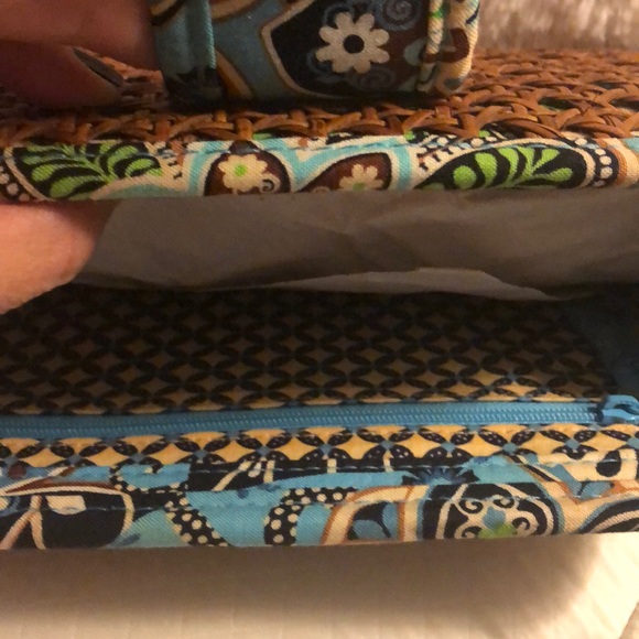 NWT Vera Bradley Tiki Clutch Wedding, vacation, beach, photo shoot honeymoon - Picture 5 of 11